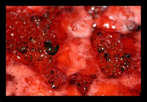 Confiture de fraises