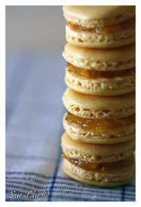 Macarons à l'ananas