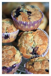 Muffins aux myrtilles